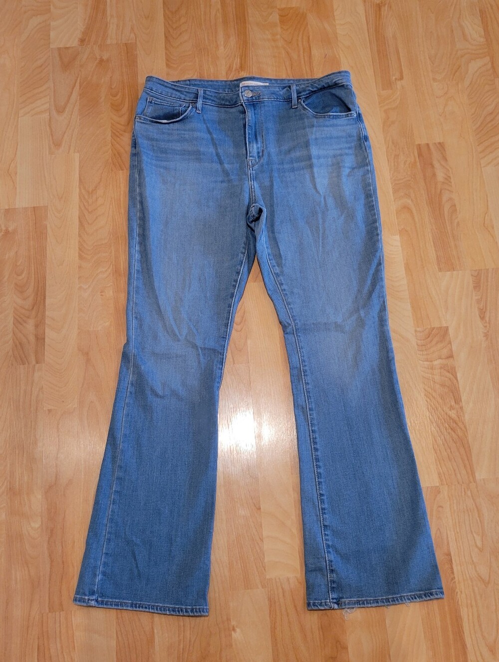 Levi's 725 High Rise Bootcut Denim Jeans Size 34 X 32